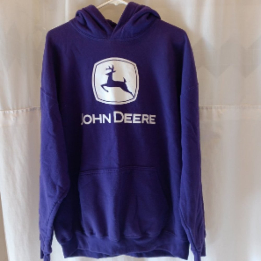 Deep Purple Official John Deere Logo Hoodie